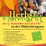 Plakat Herbst 2012 Bild